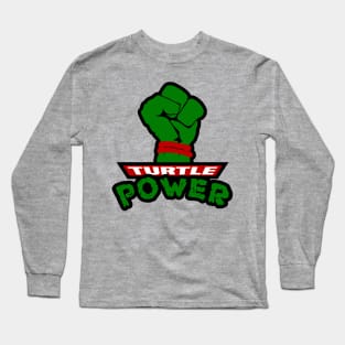 Turtle Power Fist Long Sleeve T-Shirt